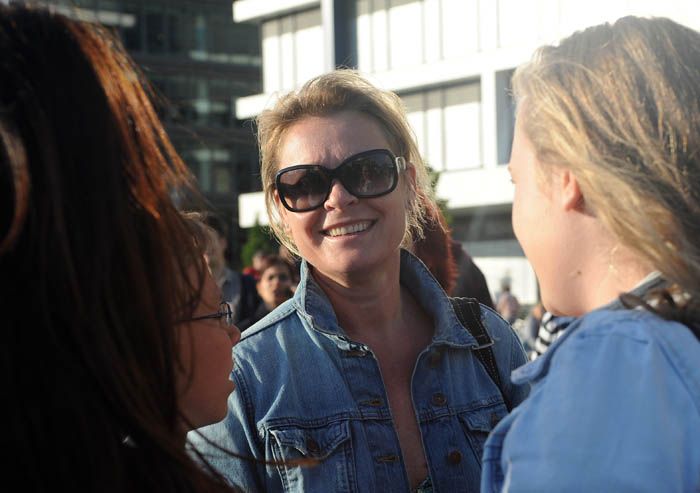 Hegyi Barbara a pikniken